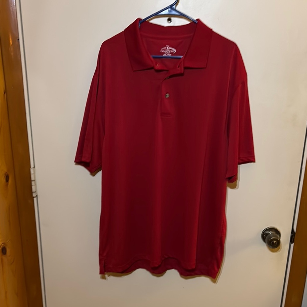 Red Polo Shirt XXL Champions Tour